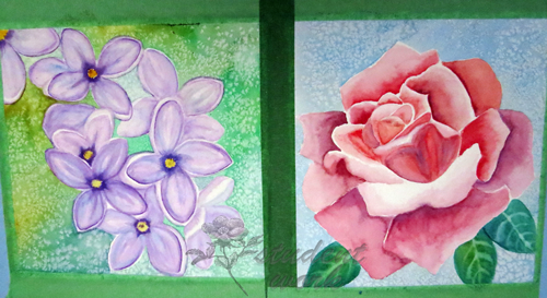 floral watercolor class 